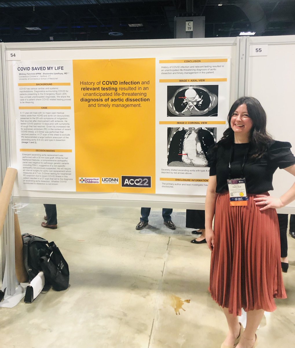 Emma DiGiacomo (@emmadigi15) on Twitter photo Congratulations to <a href="/WhitFairchildNP/">Whitney Fairchild, MSN, APRN, FNP-BC</a> for presenting two posters at #ACC22. Your team and patients at <a href="/ctchildrens/">Connecticut Children's</a> are lucky to have you. The APP community thanks you for being an exemplary provider. Can’t wait to see what you present next! Congratulations to <a href="/WhitFairchildNP/">Whitney Fairchild, MSN, APRN, FNP-BC</a> for presenting two posters at #ACC22. Your team and patients at <a href="/ctchildrens/">Connecticut Children's</a> are lucky to have you. The APP community thanks you for being an exemplary provider. Can’t wait to see what you present next!