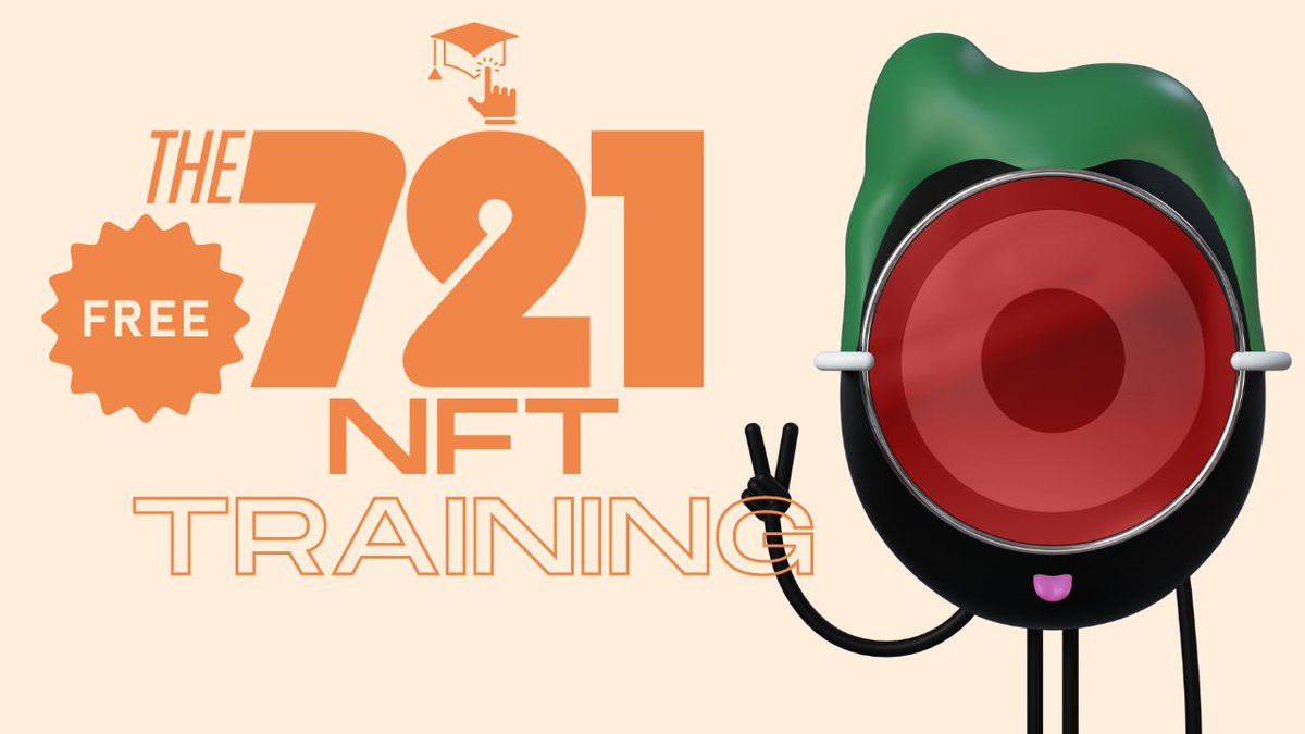 I've been into #Crypto since 2017, and been in the #NFT market for about a year. I wanted to give back and to help others navigate the space, so started a blog and a FREE getting started with #NFTs training course.

--> The 721 - A non-fungible studio bit.ly/3uWf3iC