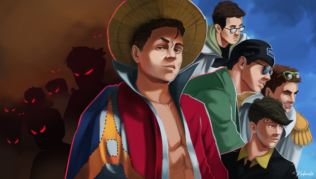 kabouto24's tweet photo. Fan art pour notre général @Kammeto et tous les autres streamer c'est incroyable cette pixel war, on leur montre c'est qui les rois 🔥 https://t.co/2WJYytfjB9