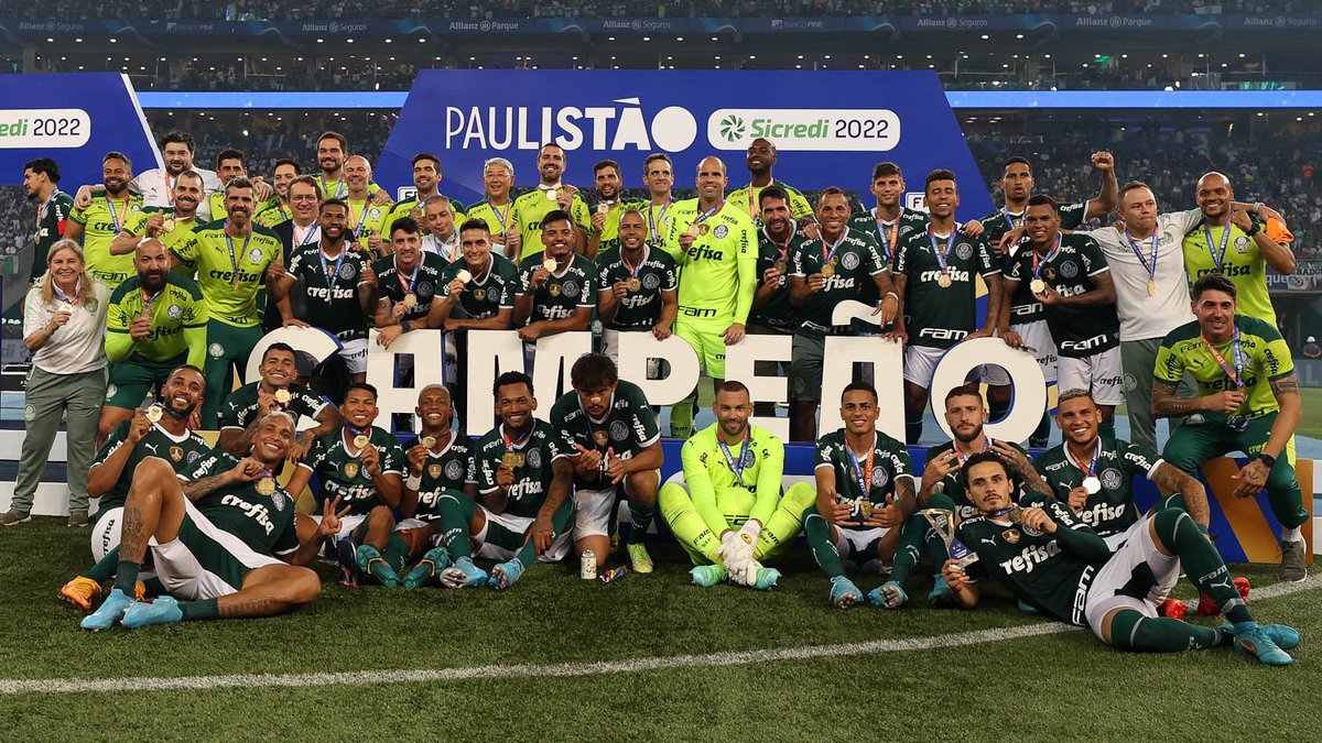 Palmeiras's tweet photo. Só para relembrar: CAMPEÃO PAULISTA! 🏆

#NasceESegueCampeão
#AvantiPalestra https://t.co/06p7Ckz2nU