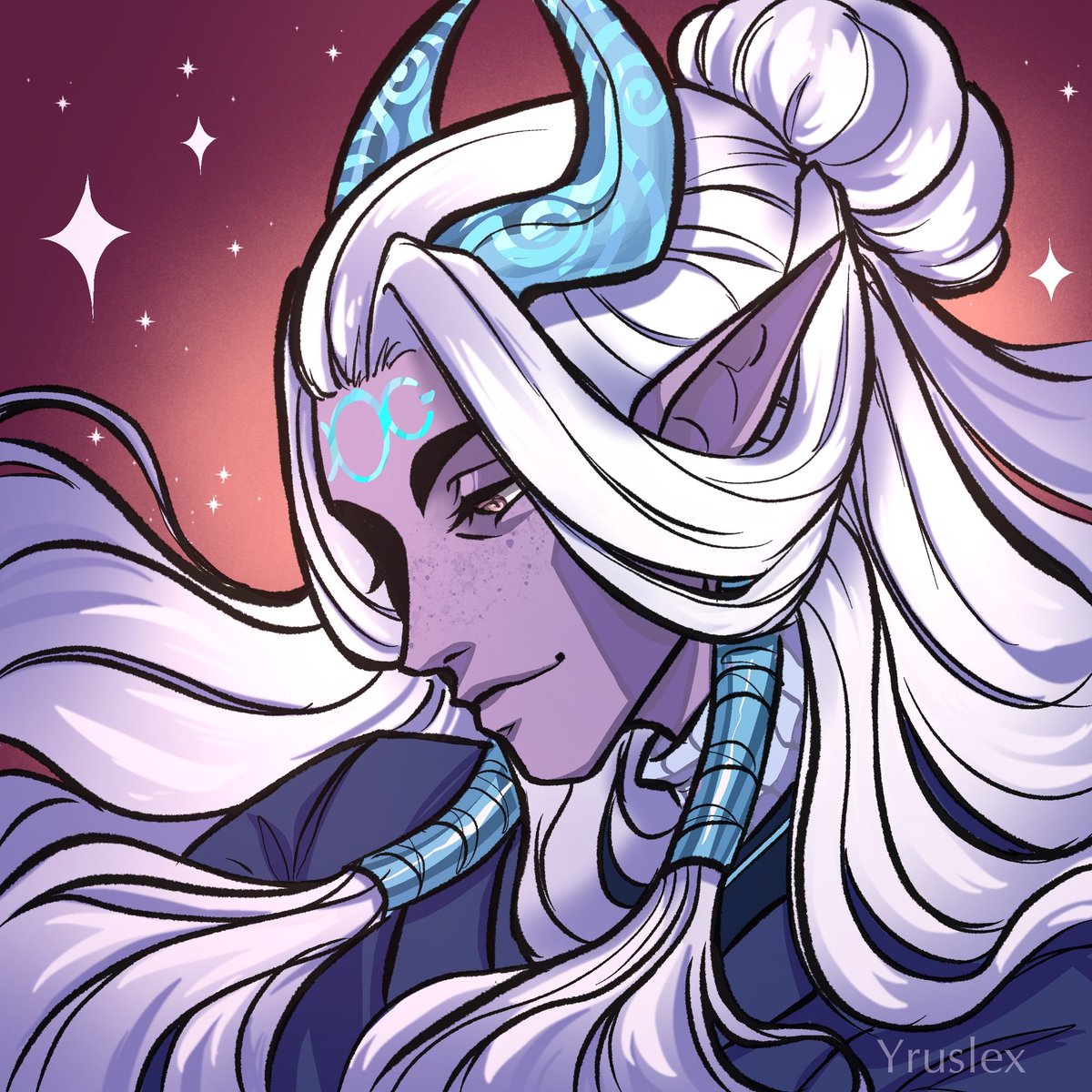 Heres some icons commissions I did last year for Alleykattz as a gift for Shiro and Blaz ♡ i adore their designs! 

On a side note, I'm debating doing a raffle at some point with icons like these as the prize 🤔 whatcha think? Maybe i should do halfbodies?