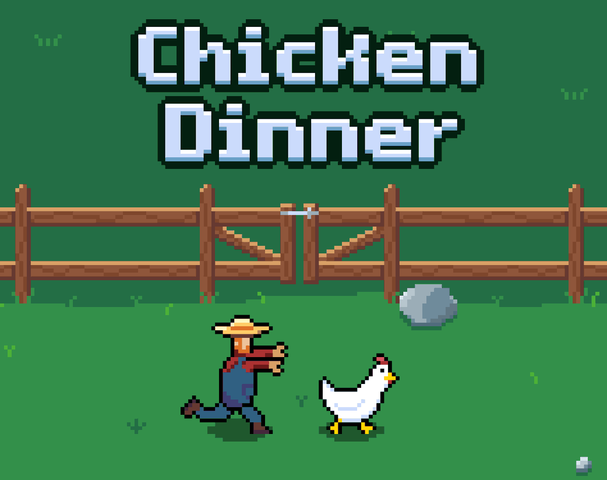 OriBrusi's tweet photo. Check out our #LDJam50 entry:

~~ Chicken Dinner ~~ 
👨‍🌾 Avoid the hungry farmer, delay the inevitable!
🐔 Play: https://t.co/nIDnT8y9oQ
🍗 Rate: https://t.co/hIrFRBKb0u

With @idowtf and @TheLotanos https://t.co/kUa7LdnY4D