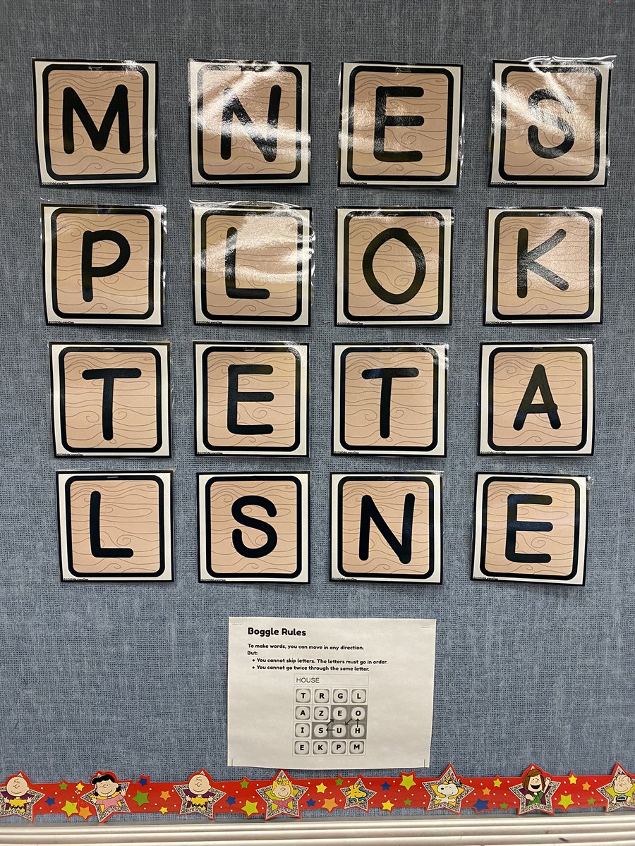 I did my weekly refresh of the Boggle bulletin board in the school library, and  found several ways to spell the name of one of my favorite podcast hosts, <a href="/LenTesta/">Len Testa | mastodon.social/@LenTesta</a>! A totally random occurrence!