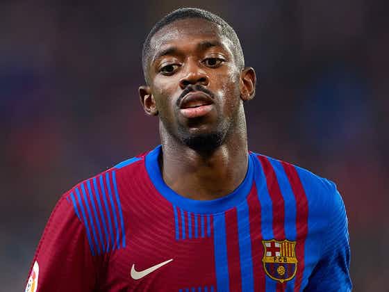 FCBarceIona_net's tweet photo. Solo puedes renovar a uno. 
A quién renovarías?
❤️ Dembelé 
🔁 Araujo https://t.co/dZdUnsObt4