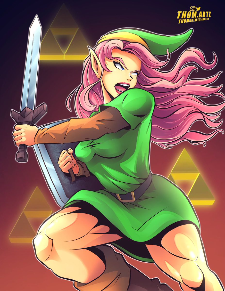 thomdotartz's tweet photo. Female Link by me
Saw this trending last month, a lil late but 🤷🏻♂️
#femalelink #link #zelda #nintendo #fanart #pinklink #procreate https://t.co/ZdBJBGsEti