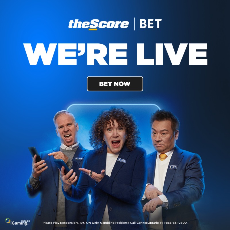 theScoreBet's tweet photo. theScore Bet is Live! 🎉 

Sports Betting from your favourite Sports App -
A Dedicated Home for Betting 🤑

Install &amp; Get into Bet Mode