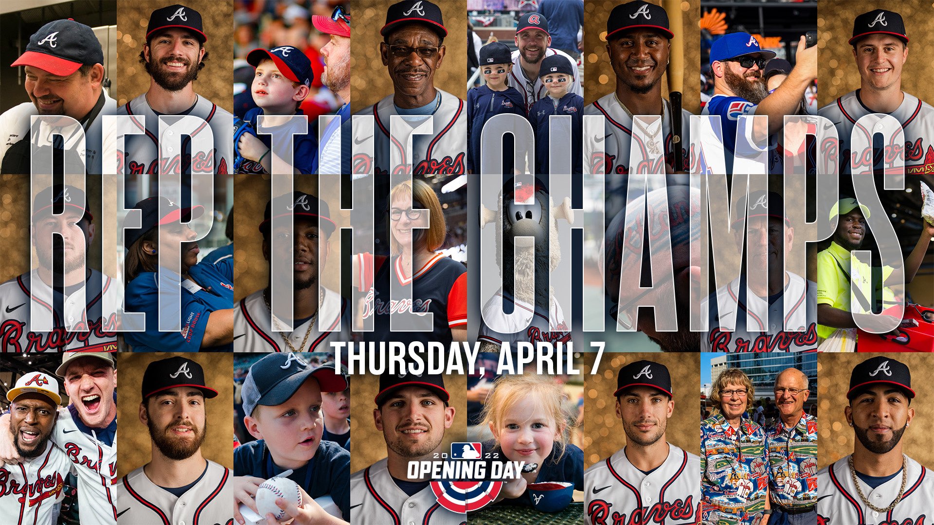 Atlanta Braves on X: ‼️Thursday: #RepTheChamps Day‼️ ⚾️ Wear your Braves  gear ⚾️ Share pics/videos using #RepTheChamps  / X