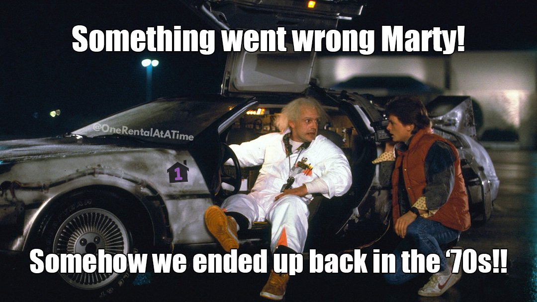 1RentalataTime's tweet photo. You wouldn't happen to see any DeLorean's lying around, would you? 😂
.
.
.
#entrepreneurlife #investment #investing #usa #finance #money #business #investor #makemoney #financialfreedom #ORaaT #onerentalatatime https://t.co/9DP1H96iQK