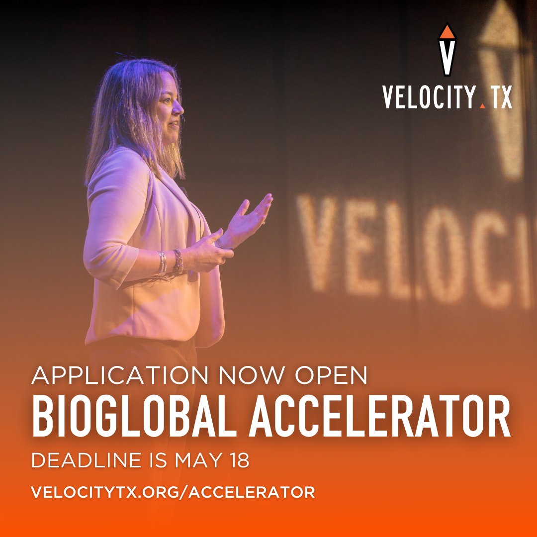 🚨APPLICATION NOW OPEN 🚨
Calling all biotech, medical device, and healthcare IT companies! Are you ready to scale your innovation? Accelerate your path to market with velocity through this highly competitive 6-week program, the BioGlobal Accelerator.
loom.ly/6wTA1Xc