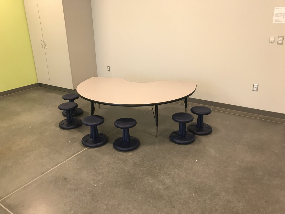 KayTwelve's tweet photo. Take a look inside of Bonnie Cone Classical Academy to see how their spaces support small group instruction!
#NC #SchoolProject #Education #EducationFurniture #School #SchoolFurniture #ActivityTable #Kore #WobbleStools https://t.co/2u8tkHLdab