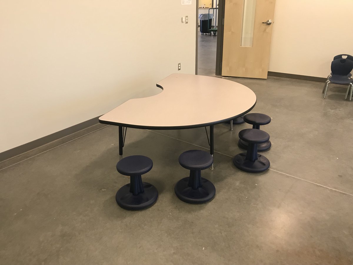 KayTwelve's tweet photo. Take a look inside of Bonnie Cone Classical Academy to see how their spaces support small group instruction!
#NC #SchoolProject #Education #EducationFurniture #School #SchoolFurniture #ActivityTable #Kore #WobbleStools https://t.co/2u8tkHLdab
