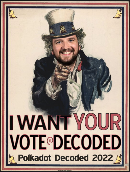 bitfalls's tweet photo. Let's talk (and demo) @RmrkApp in NYC at @Polkadot Decoded! Vote for my talks!

https://t.co/h7IYgvHGFy https://t.co/0Dl10o9ugd