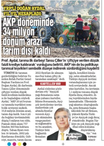 prof_aydal's tweet photo. YARINKİ SÖZCÜ GAZETESİNDE 4. SAYFA GÖRÜNTÜLERİ. BASIN BİLDİRİMİN BİR KISMI HABER HALİNE GETİRİLMİŞ. https://t.co/w94P8yliMu