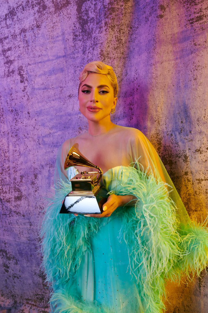 I won my thirteenth Grammy last night, and I cried just like the first time I won for “Just Dance.” Tony and I are so grateful for this honor. I was so proud to be a part of such a beautiful community of musicians where so many people were rewarded for their artistry 🎼🎺💋I❤️U🥰