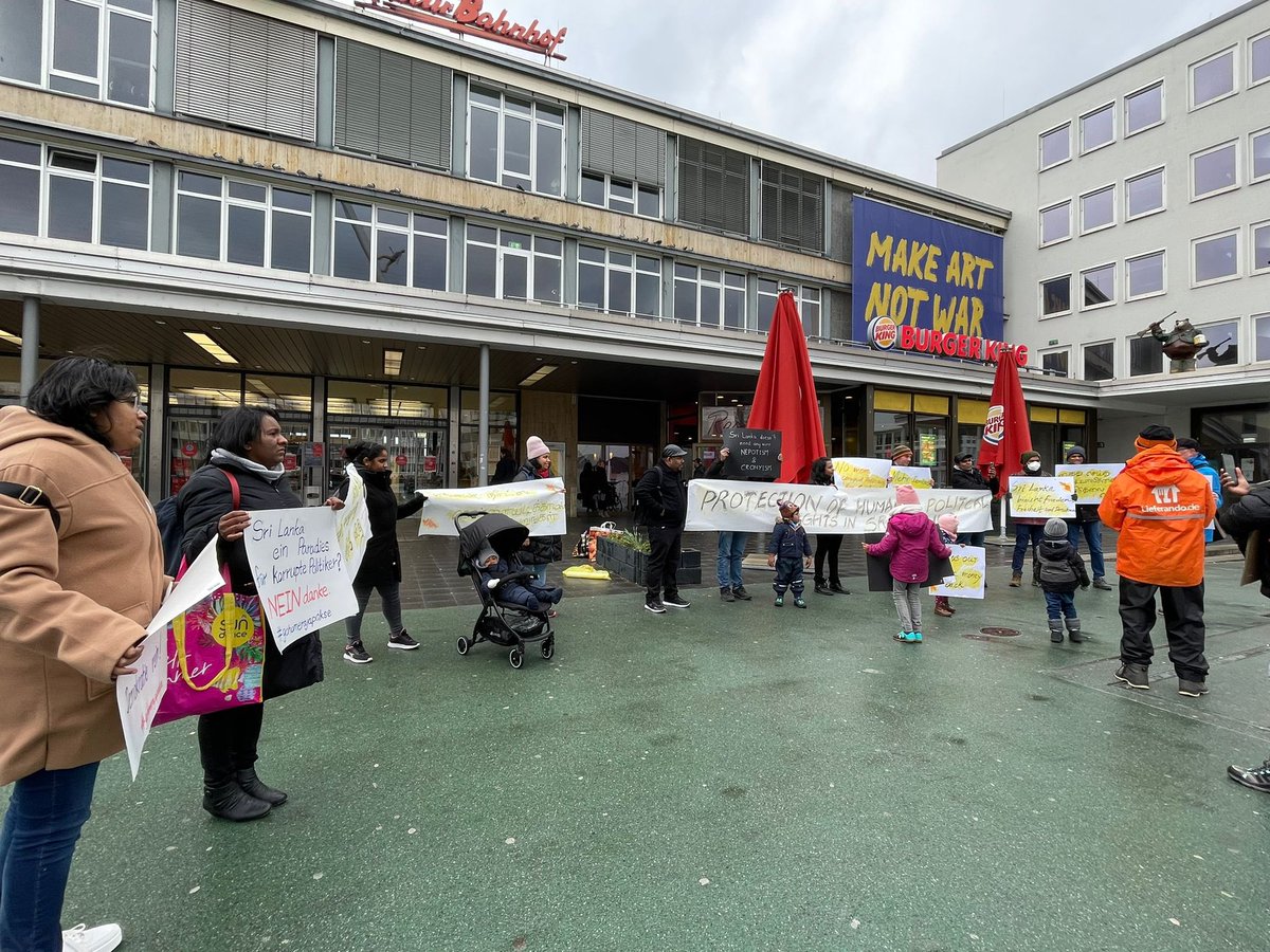 Dailymirror_SL's tweet photo. Update: Protest in Kassel, Germany 🇩🇪 https://t.co/GlvaSMlBZV