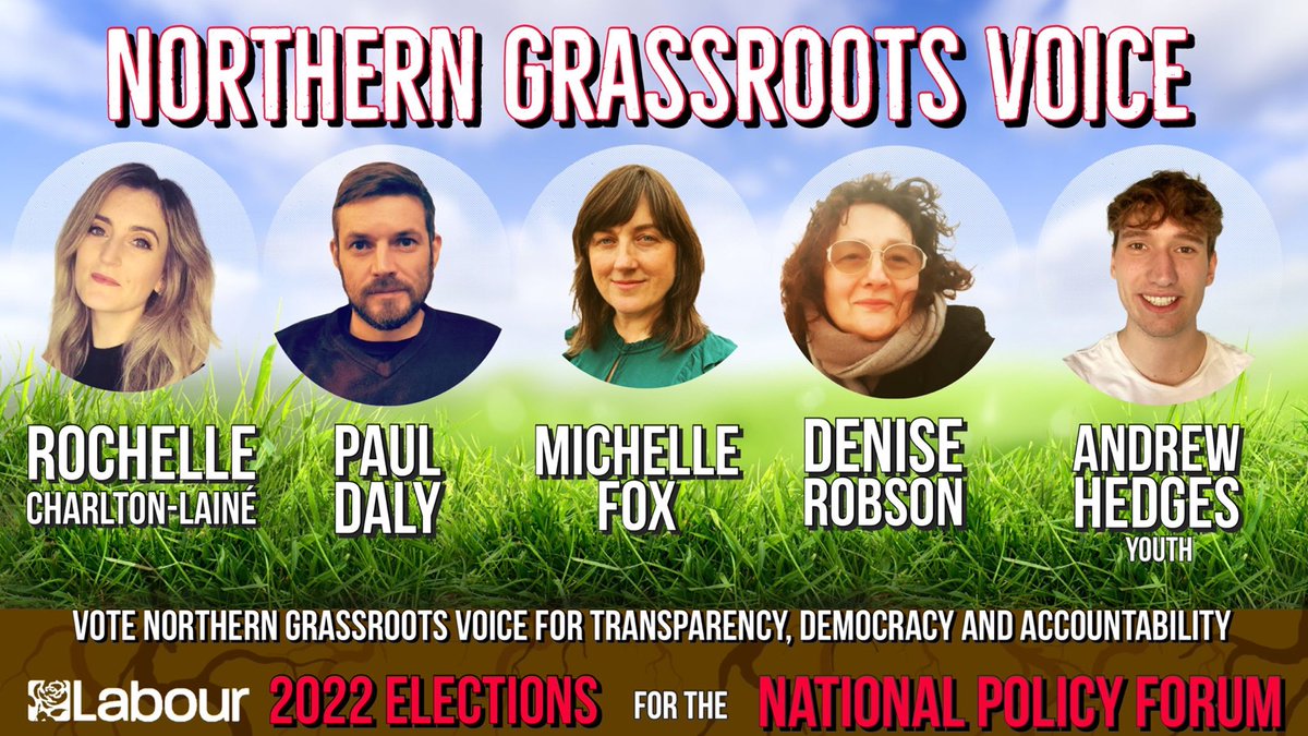 WansbeckLabour's tweet photo. We are pleased to nominate the following members for the National Policy Forum.

#NorthernGrassrootsVoice https://t.co/NOC2f7wgZw