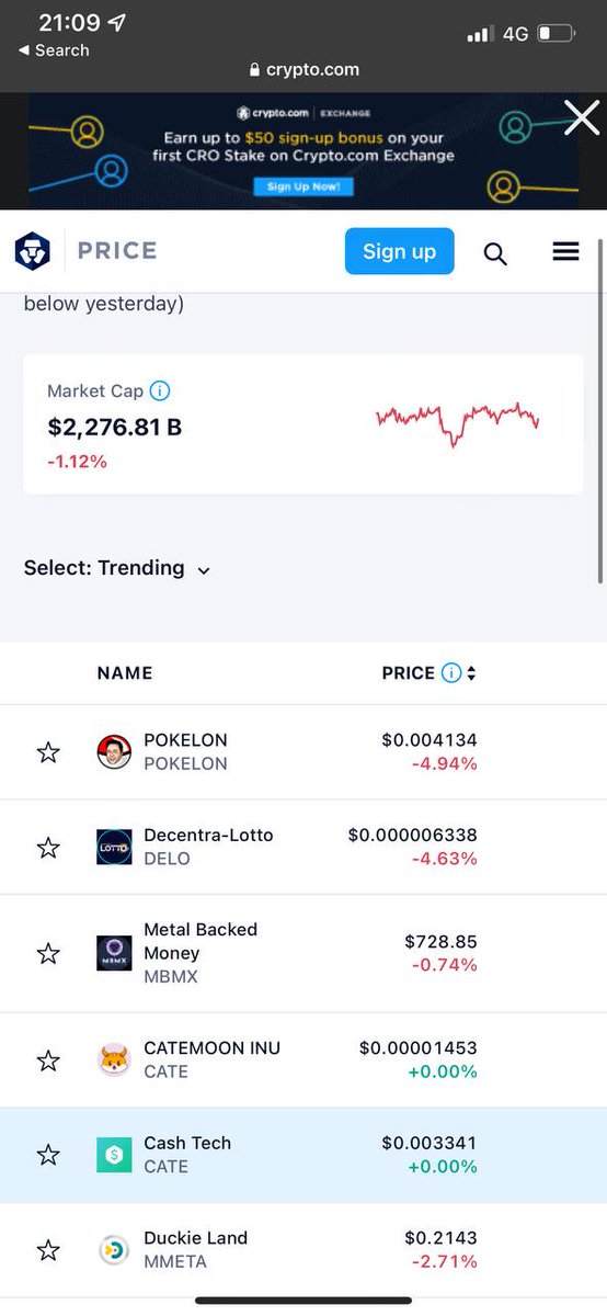 $DELO is now trending number 2 on Crypto.com 💣

$BTC $ETH $DELO $BNB