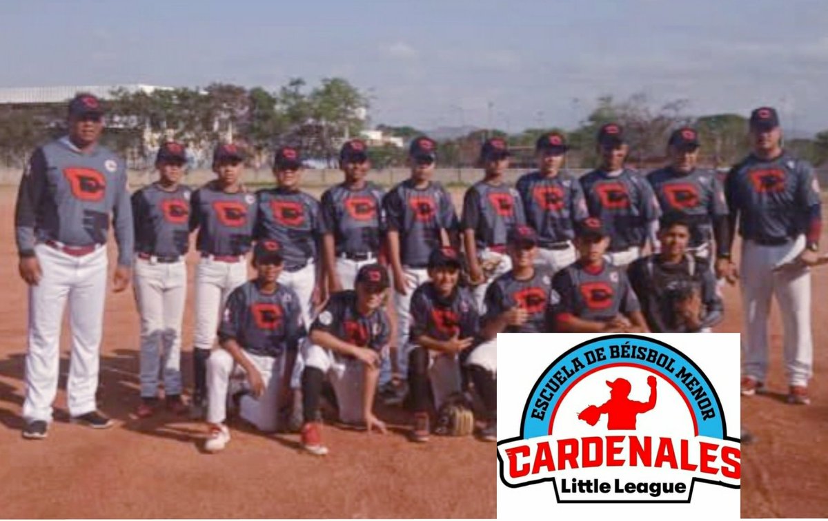 pequenasligasve's tweet photo. Conozcamos a los protagonistas de la #FinalInfantil de las #PequeñasLigasdeVenezuela
P.L.B. Cardenales
Representante de la Zona B (Falcón, Lara, Yaracuy)
Presidente: Domingo Carrasquel
Jugadores:
1. Daniel Torrealba
2. Diego Silva
3. Gabriel Peña
4. Óscar Silva https://t.co/VIMu5owbRD