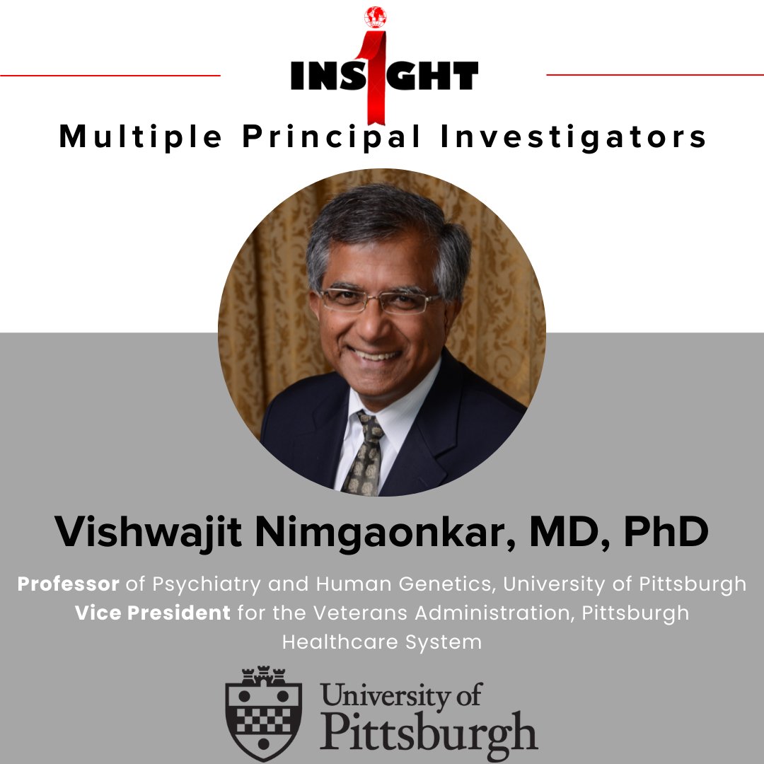 We are continuing our PI highlights this week, and are excited to introduce Dr. Vishwajit L Nimgaonkar from the University of Pittsburgh!

Read more about Dr. Nimgaonkar's work on our website at ciheb.org/INSIGHT-Fogart…
