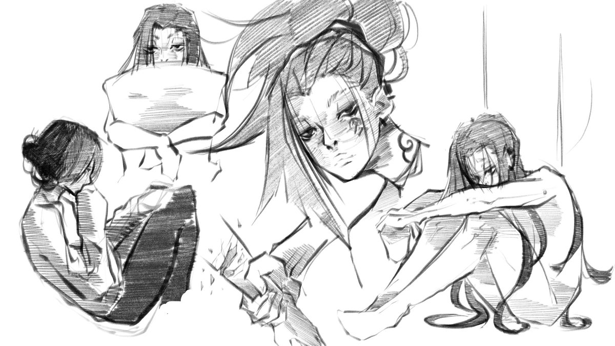 Ikharox's tweet photo. Just some sketches :) 
#art #digitalart #practice https://t.co/uPpJdAn2YG