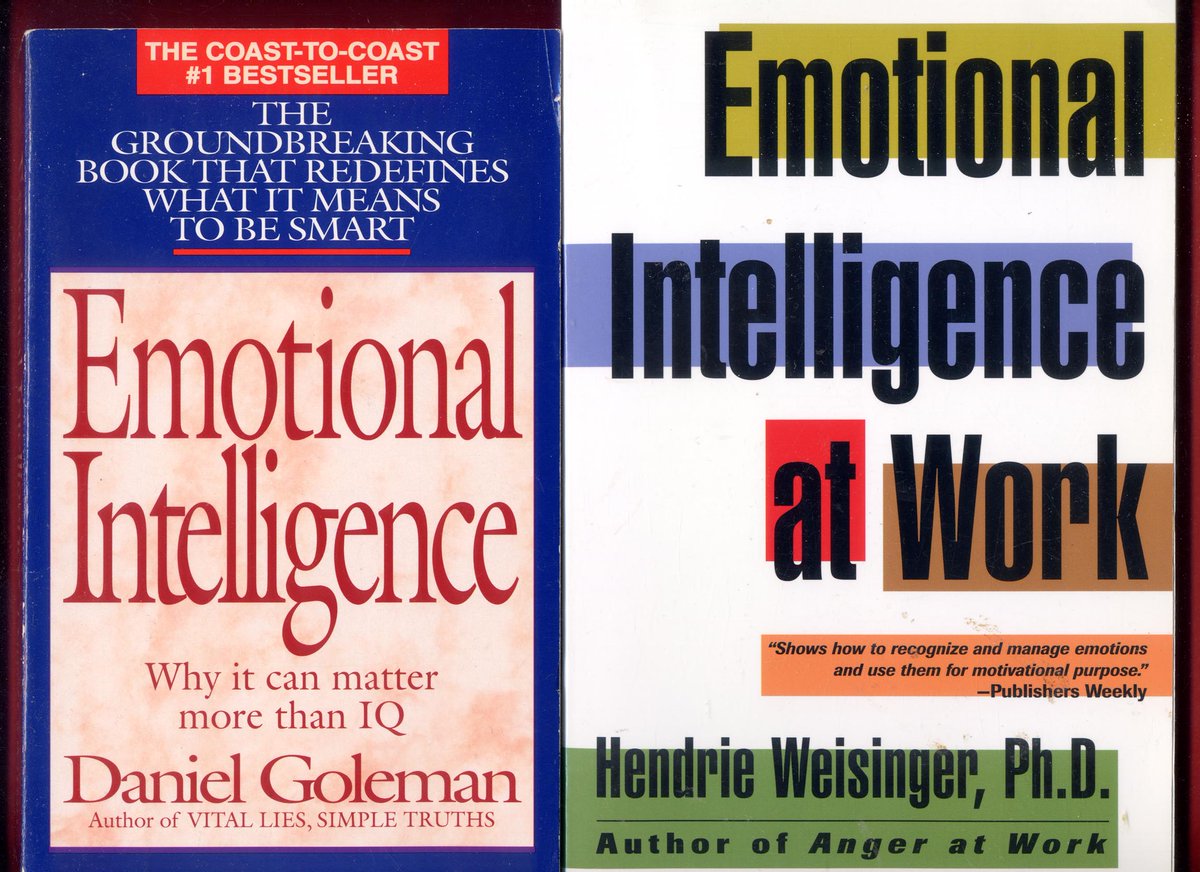 FlamingAnvil's tweet photo. Emotional Intelligence by Daniel Goleman + Emotional Intelligence At Work #EmotionalIntelligence #DanielGoleman #EmotionalIntelligenceAtWork #Empathy #AwarenessOfOthers #Socialintelligence https://t.co/dFVlgW4maK https://t.co/mrTvZwpR9P