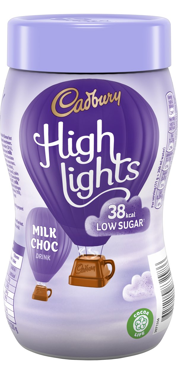 I rate hot chocolate on Twitter "Cadbury Highlights Milk Choc Drink
