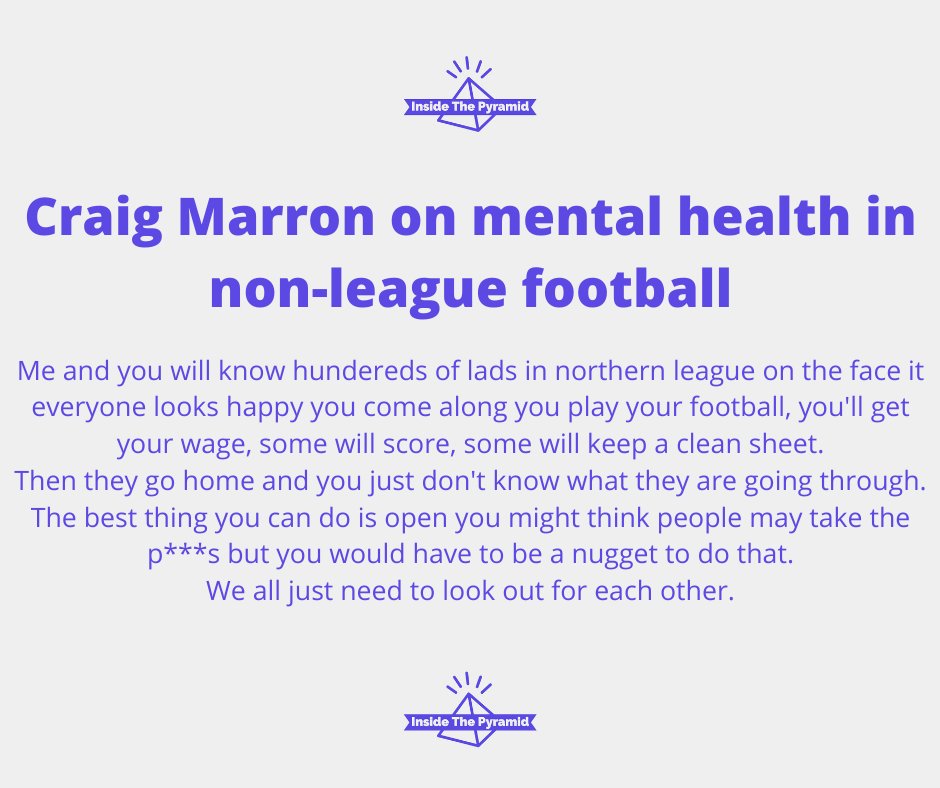 Inside_Pyramid's tweet photo. IYMI

Yesterday we posted Craig Marron's story in #NonLeague 

Check it out below

https://t.co/1HOvvhdcVW https://t.co/uH34vaFvzt