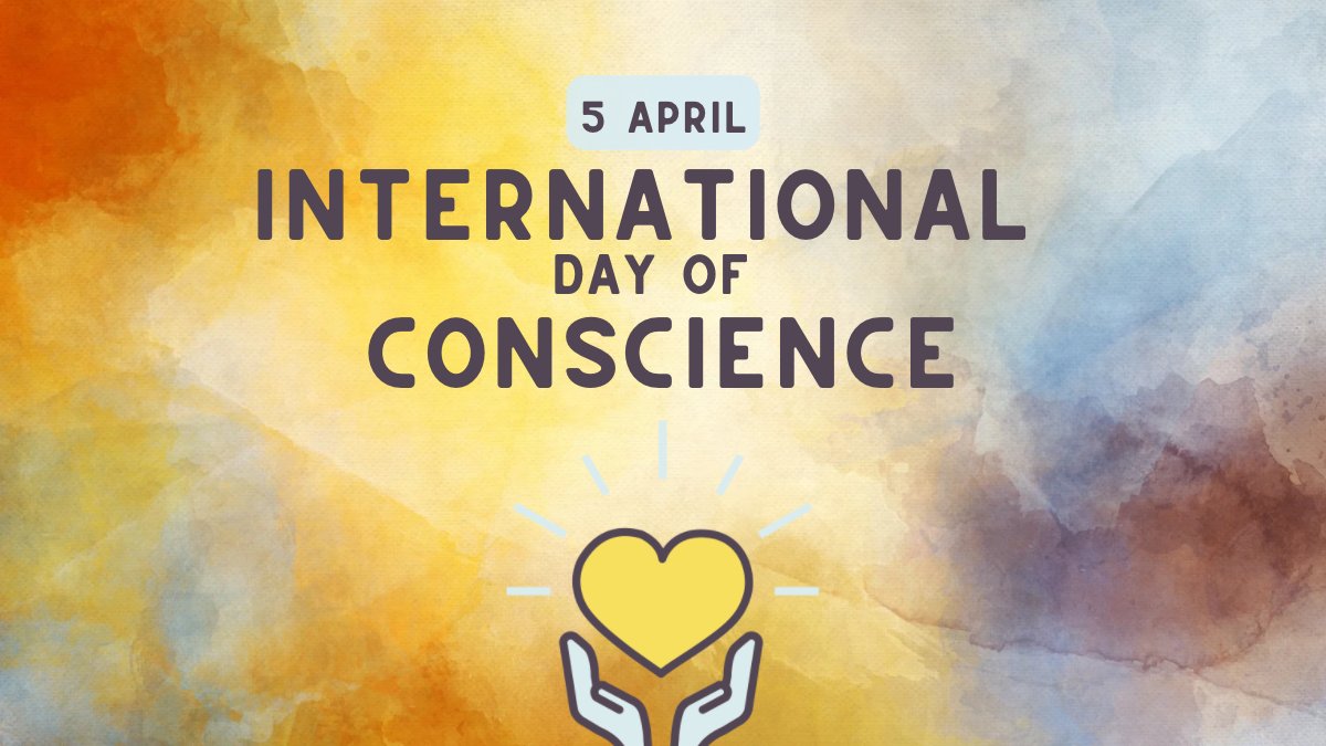 UN's tweet photo. Now, more than ever, we must commit to do more to promote cultural and religious tolerance, understanding and dialogue.

Tuesday is the International Day of Conscience. 

https://t.co/DBvsTC3RVQ https://t.co/jsxYG0f5dR