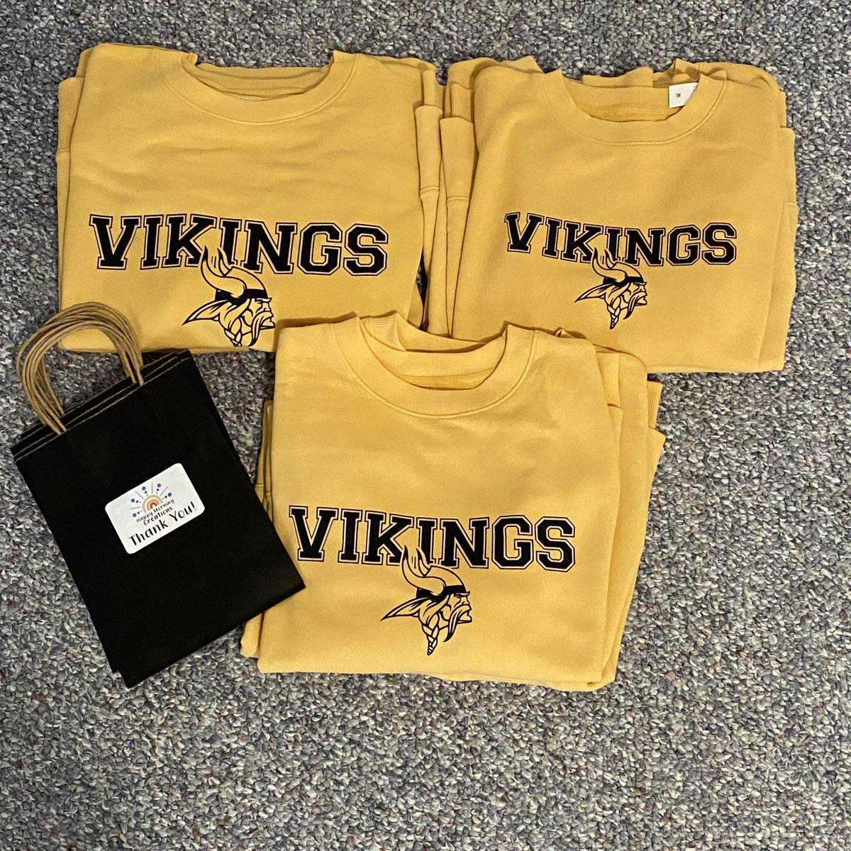 MsFrank_EB's tweet photo. More custom Viking gear ready to be delivered tomorrow 🤗 So thankful for everyone that has ordered from me the past few weeks! https://t.co/vIJIUGJ3et