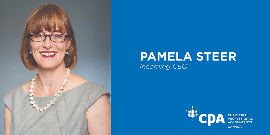 Pamela Steer (@pamela_steer) on Twitter photo I want to thank the <a href="/CPACanada/">CPA Canada</a> Board for putting its trust in me. I am excited and look forward to working collaboratively to create and promote an inspiring CPA brand that will continue to provide value to members and stakeholders. cpacanada.ca/en/the-cpa-pro… I want to thank the <a href="/CPACanada/">CPA Canada</a> Board for putting its trust in me. I am excited and look forward to working collaboratively to create and promote an inspiring CPA brand that will continue to provide value to members and stakeholders. cpacanada.ca/en/the-cpa-pro…