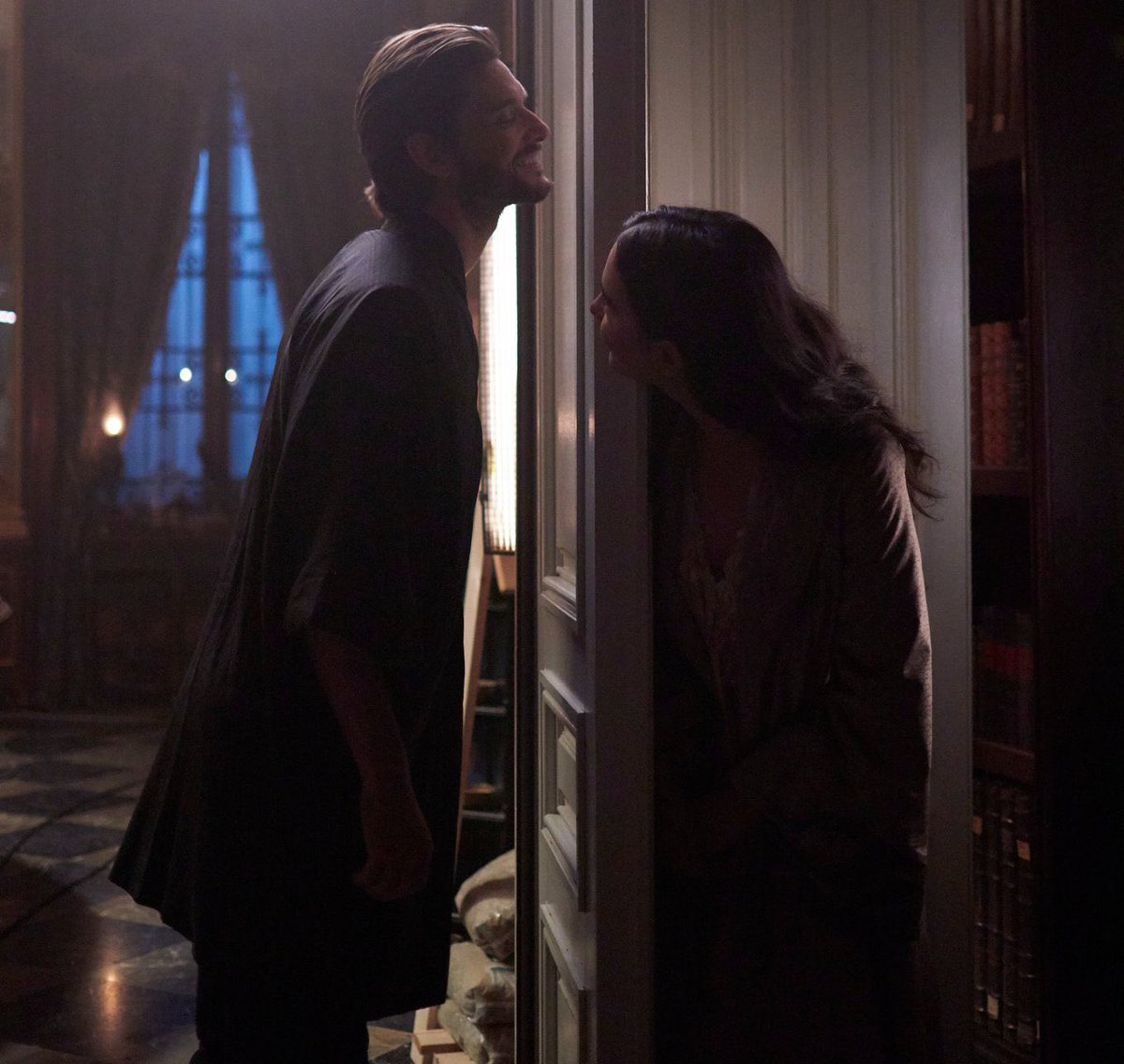 bestofbensie's tweet photo. the way they’re always goofing around during serious scenes 🥺 https://t.co/G1oMM8ASyp