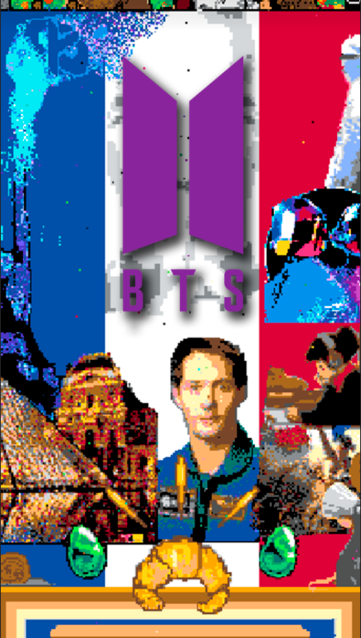 Karchezzz's tweet photo. BTS ARMY ATTENTION! 🇺🇲 | Please help in r/place! In exchange, the biggest streamers of Spain will stream the next BTS single. 

We are trying to defend the reddit community from the French bots taking up much space. Lets Paint together #BTSARMY #BTS https://t.co/HUjnmhLpyY