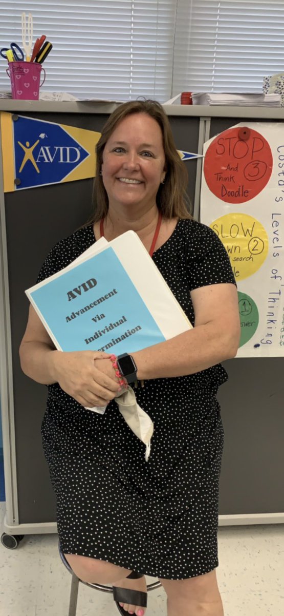 AustinISDAVID's tweet photo. Meet Joy Poole, Coordinator at St. Elmo. “What I love about AVID is being able to teach kids how to get organized.  
I love using our agendas and having a place for our work.” #whyavid @StElmoMustangs https://t.co/ELP3Kp8uCD