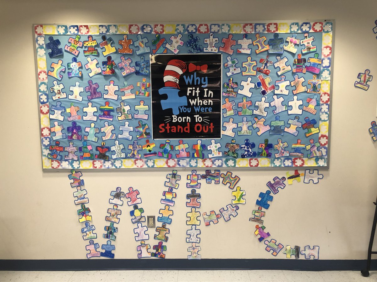 mrkozak111's tweet photo. Autism Acceptance month is in full swing…
#WPCWildcatStrong https://t.co/BiBr1UXh9F