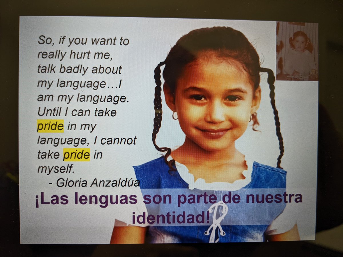 Aprendiendo del desarrollo de la lectoescritura en programas bilingües en servicio de nuestros programas de dobke inmersión de #DPS.
Learning about Dual Language foundational literacy from Center for Applied Linguistics in service of our #DPS Dual Immersion Programs! #bilingual