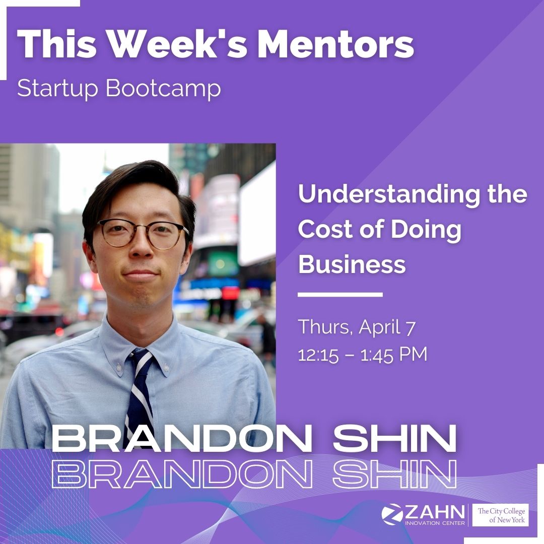 Happy Monday! This week's session on Finance will be led by Brandon Shin of Clear Haven Capital Management. Also supporting us is mentor Baker Mohammed of Together Education! #mentormondays #ccny #cuny #ccnystudentlife #startuplife #entrepreneur #startupgrind #startupcompetition