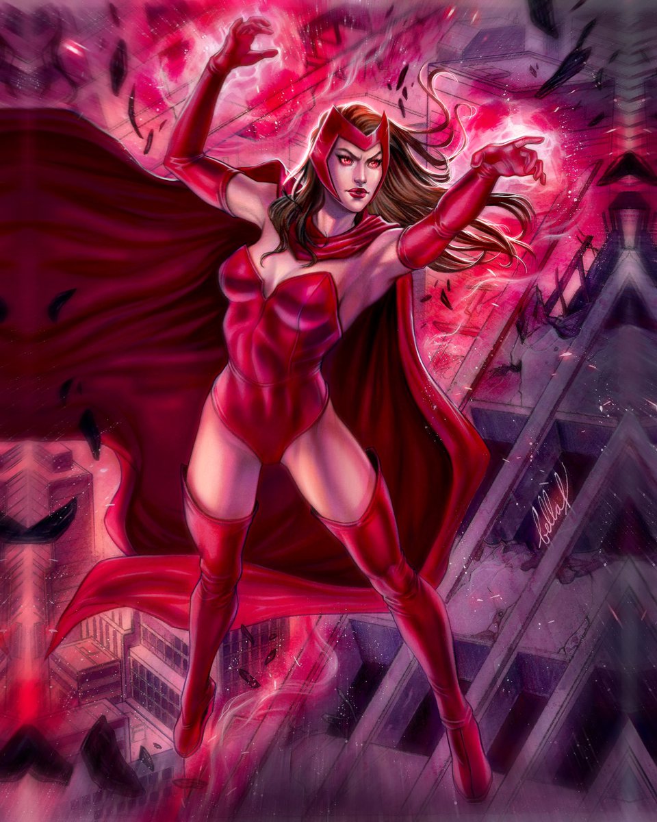 My entry for #DoctorStrangeContest ❤️😱 
Which Dr Strange version should I draw to match her? 🎨

#ScarletWitch #DoctorStrange #MarvelStudios #DoctorStrangeInTheMultiverseOfMadness #artistsontwitter