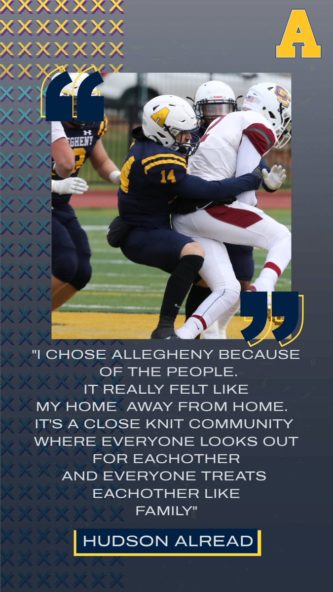 Allegheny Football tweet media