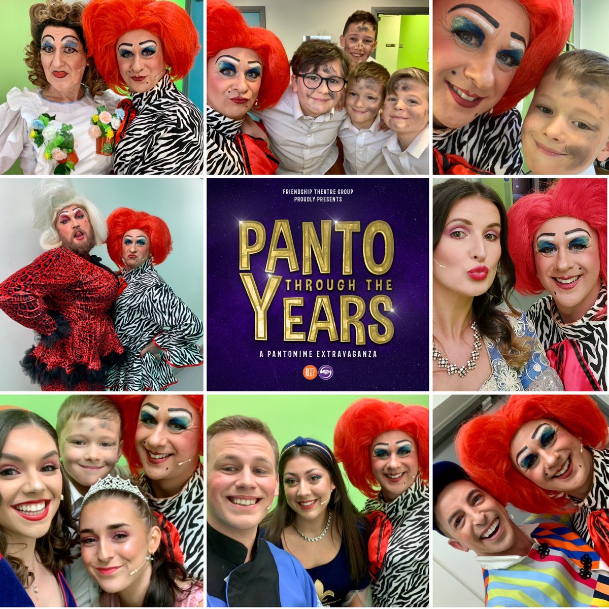 deanverbeeck's tweet photo. A weekend with lots of fun and laughter and sharing the stage with my boy for the first time. Hopefully the first of many! Thank you to everyone that contributed ‘Panto Through The Years’. Fond memories for life! ❤️ https://t.co/dDZJaXWDlf