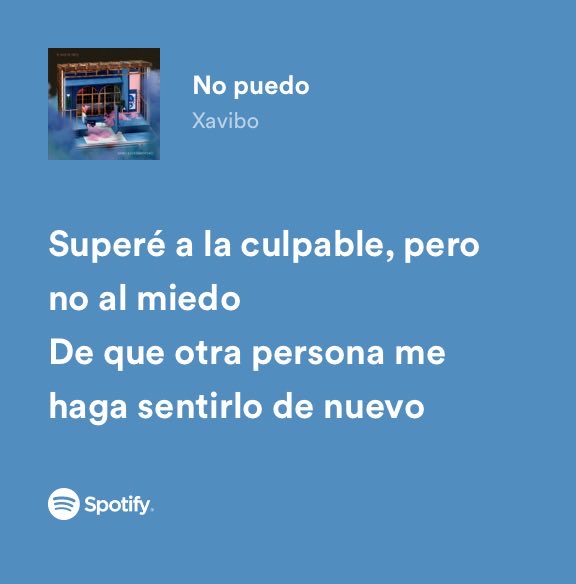 ⁦<a href="/xavibochino/">Xavibo</a>⁩  :( open.spotify.com/track/0zvVsiQU…