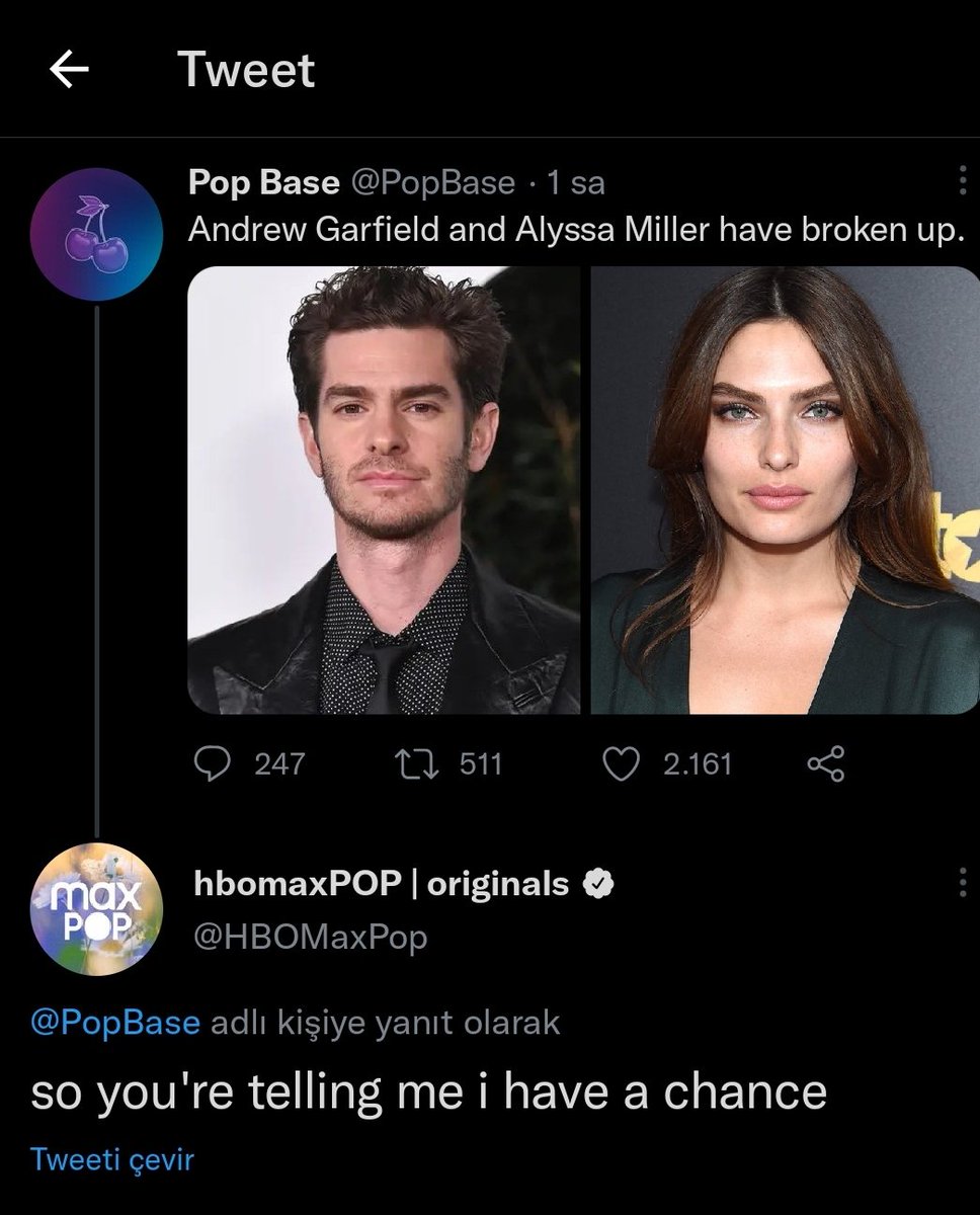 HBO Max hitting on Andrew 😭