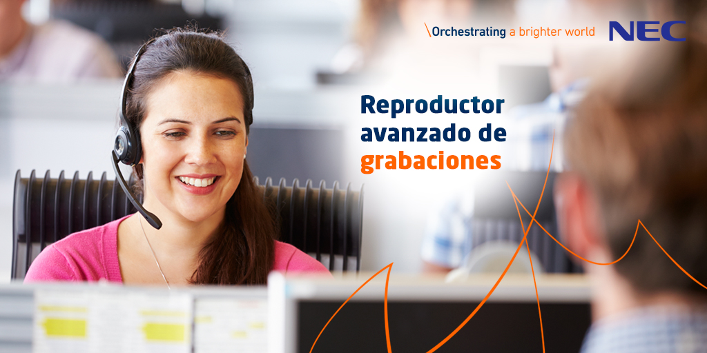 NEC_LASC's tweet photo. ¡Reproductor avanzado de grabaciones 📞!
Con el marcador de sección de My Calls #CallRecorder, usted podrá visualizar todas las transferencias realizadas durante una llamada.
👉 Descubra más de esta innovadora solución de #NEC. https://t.co/pQWB4aSRi4
.
.
.
#SolucionesNEC #TI https://t.co/fnhbfKkVMR