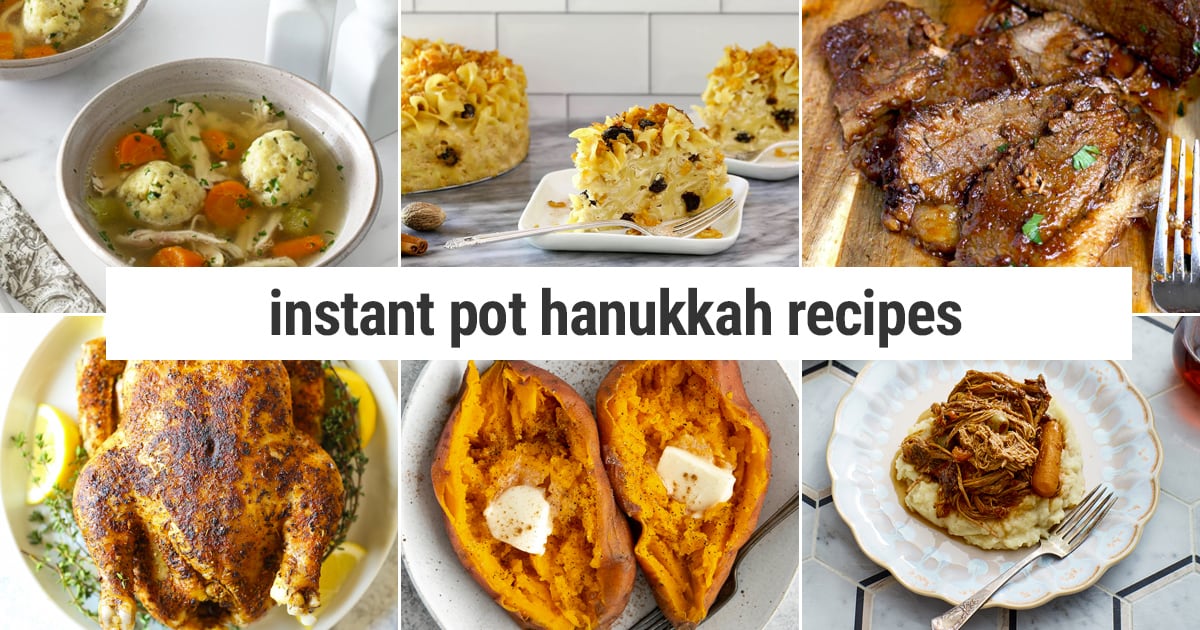 Instant Pot Hanukkah Recipes