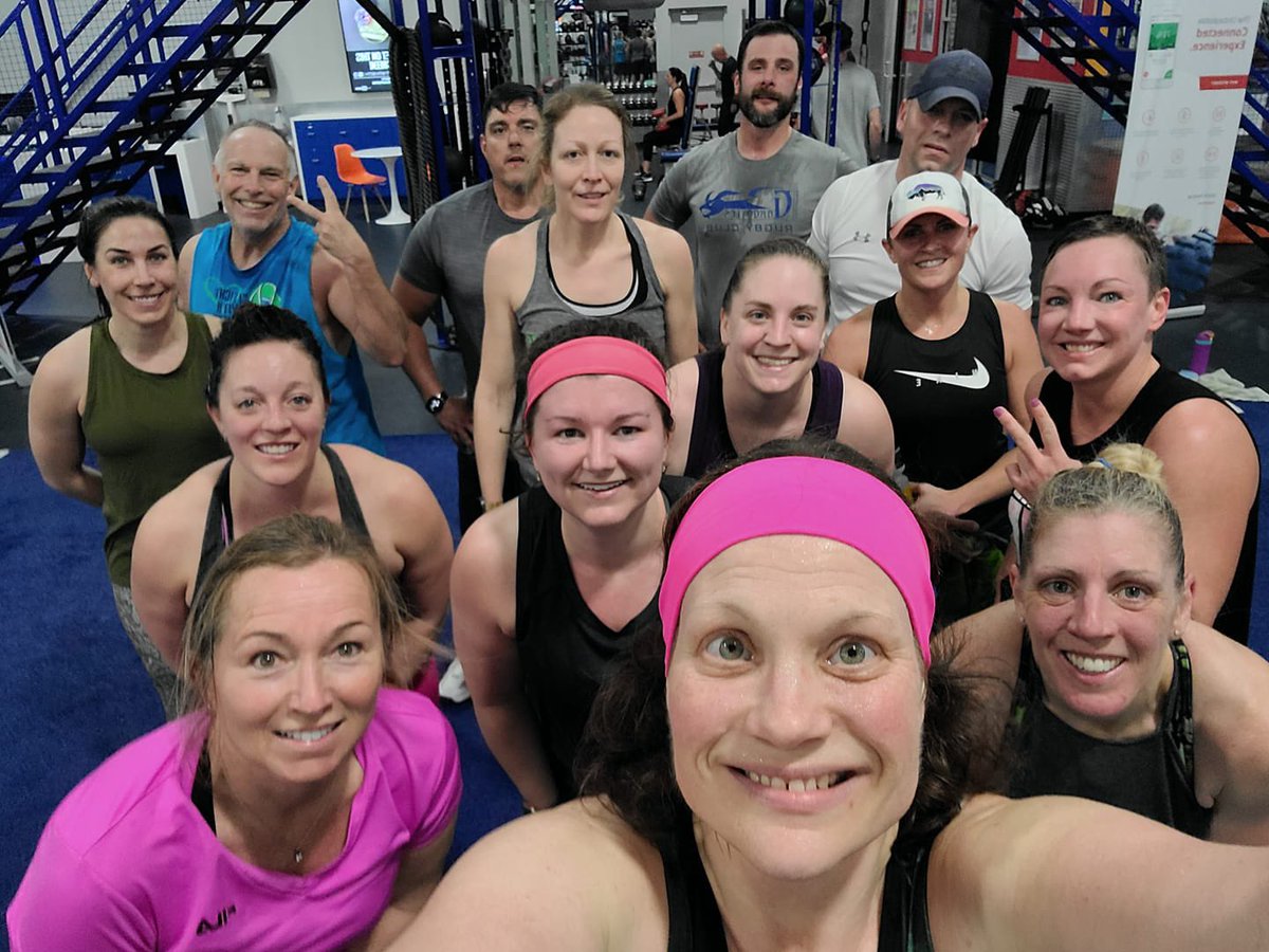 crunch_appleton's tweet photo. #repost 

“How’d your Monday start?! Mine started THE BEST way! 19 (5 not pictured) amazing members got after it in SupersetHIIT 💪 🔥 5am HIITZone is the place to be!” - Jen | HIIT Instructor 

#crunchtv #crunchappleton #crunchgym #crunchfitness https://t.co/lH7Znz6YZ5