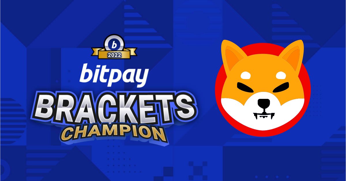 A Champion has been crowned! With a decisive victory each round, Shiba Inu Coin (#SHIB) is the winner of the 2022 BitPay Brackets! #SHIBArmy was ignited &amp; voted in droves. Congratulations #SHIBCoin and #SHIBArmy - this meme coin is no joke!