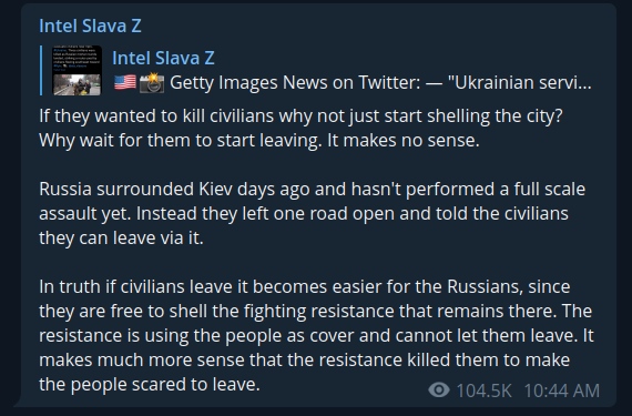 _x45d's tweet image. Ukraine Armed Forces have been executing civilians for weeks now and then blaming Russia, hoping one of them sticks as a 'war 'crime'.  Seems like the plan worked now in #BuchaMassacre 

Example from 2 weeks ago:
