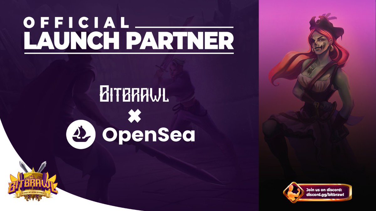 brawlailayer's tweet photo. ⚔️ BitBrawl X @opensea ⚔️

Brawlers, we’re proud to announce that BitBrawl is now an official launch partner of OpenSea.

Can’t wait for the first match between ETH vs SOL maxis!

Let’s brawl! https://t.co/uHPWVJHHLY