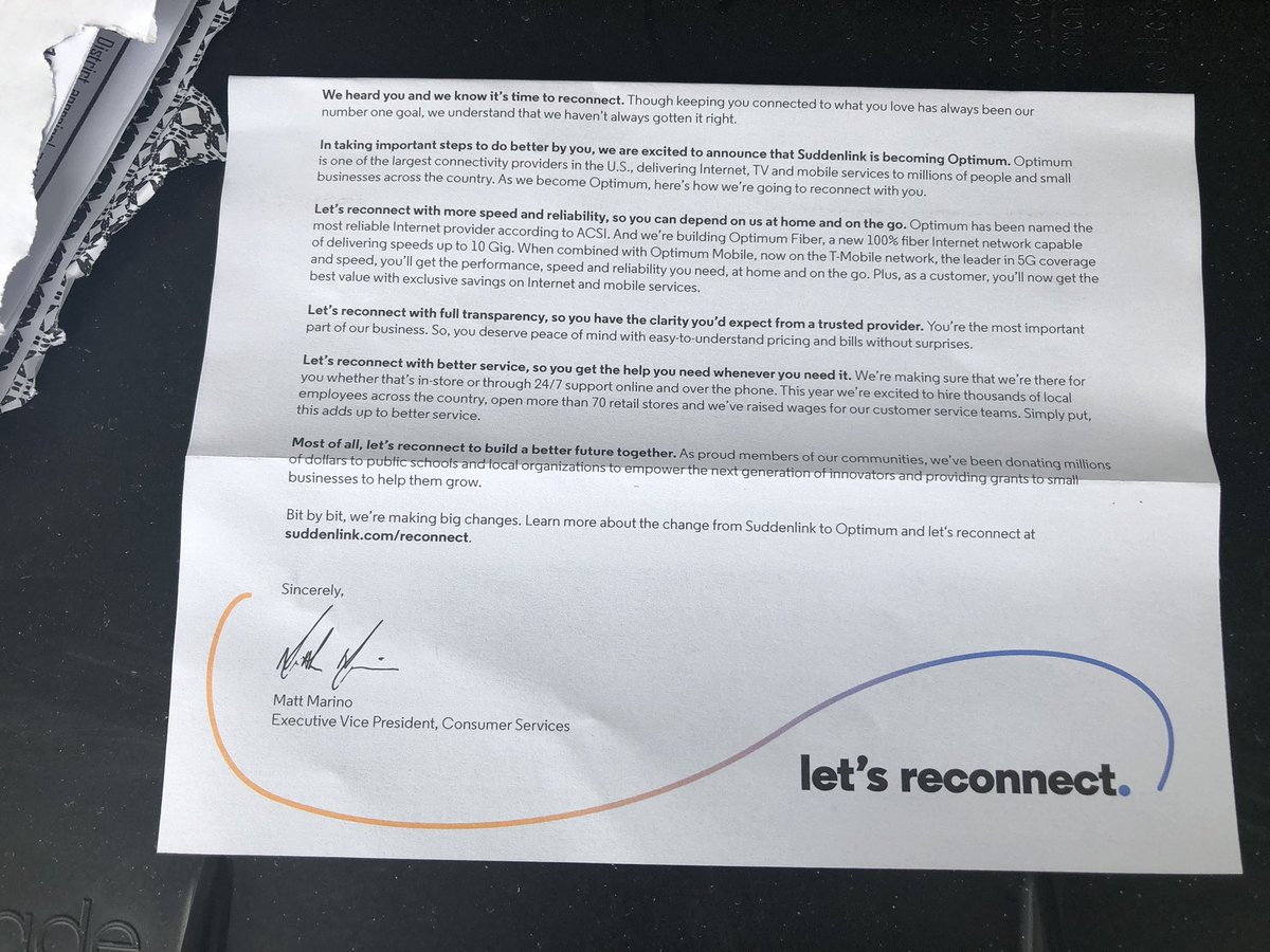 Maybe @optimum can elaborate on how they’re going to fix the absolute shitshow that is @Suddenlink internet services. Perhaps they have the recipe that makes polishing a turd more appealing. https://t.co/sHtoYdvyuH