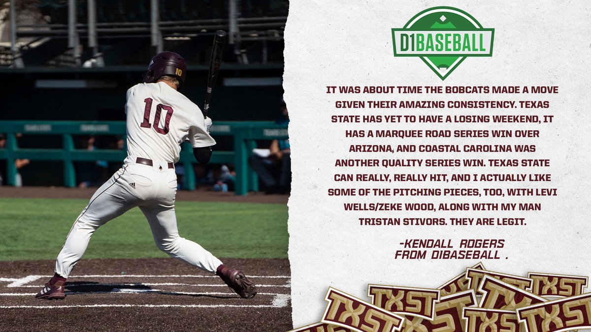 Texas State Baseball tweet media