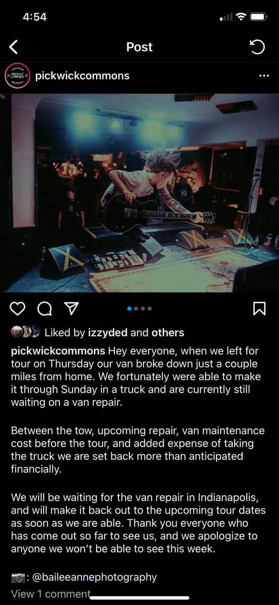 ‼️‼️TOUR UPDATE‼️‼️